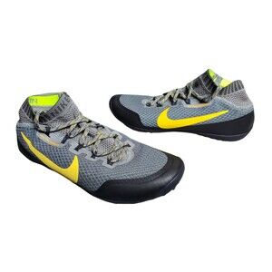 Nike Free HyperFeel Run Trail Light Orange Charcoal WMNS Sz 8 Racer Rare Samples